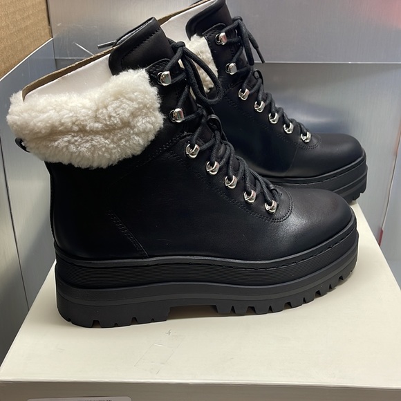 BNIB MARC FISHER LTD PIERSON LUG SOLE BOOTIE Assorted - Picture 10 of 11